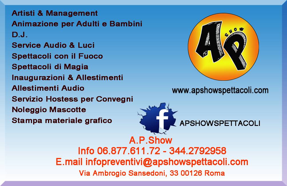ANIMAZIONE PER BAMBINI