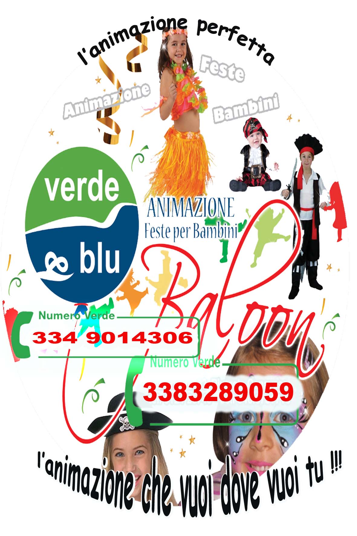 feste bimbi e animazione