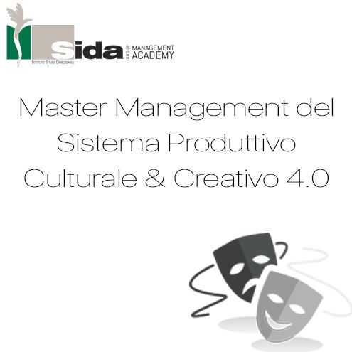 Master in Management del Sistema Produttivo Culturale e Creativo