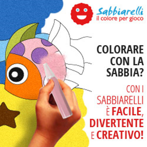 Sabbiarelli sconto 5€ - su primo ordine !